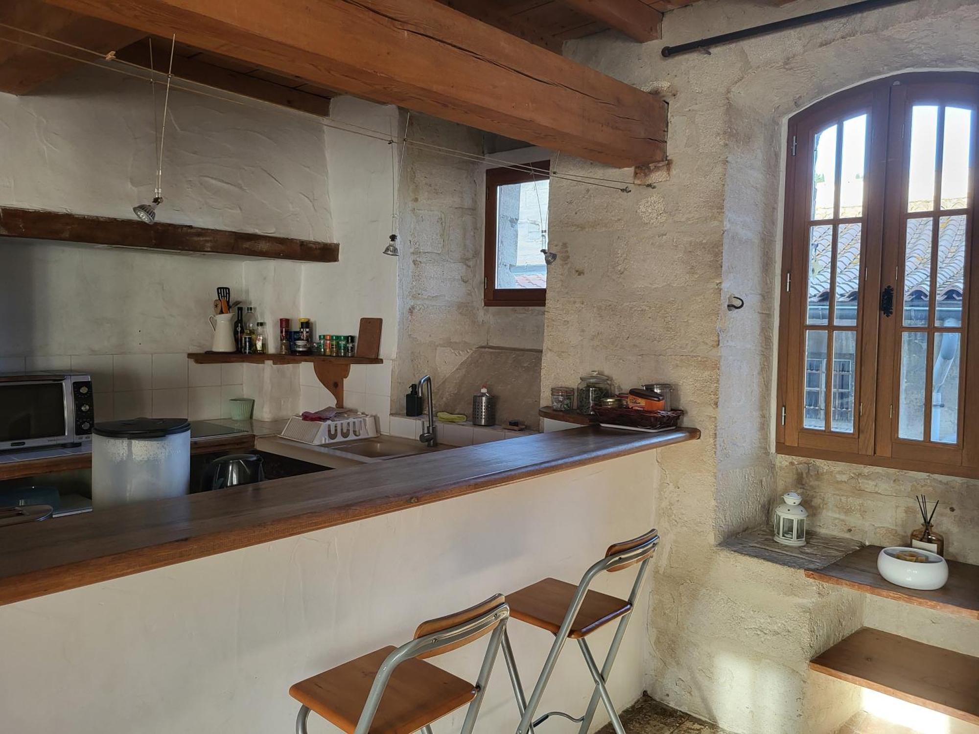 Maison Atypique Coeur De Village Historique Вильнёв-ле-Авиньон Экстерьер фото